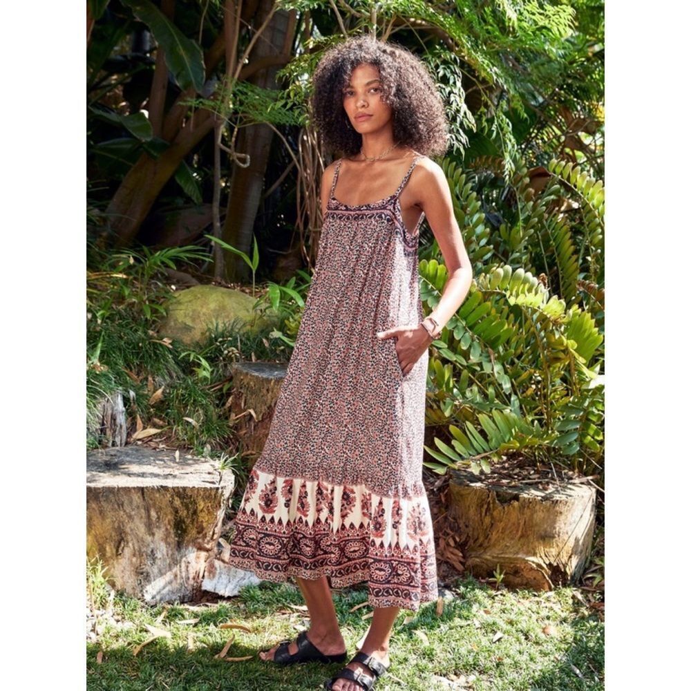 XIRENA silk cotton blend Dakota Dress - Henna Size M